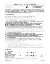 Velleman MONCOLHA15T Manual De Instrucciones