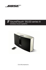 Bose SOUNDTOUCH 20 III Serie Manual Del Usuario