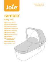 Joie ramble Manual De Instrucciones