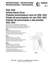 Graco SG3 Manual De Instrucciones