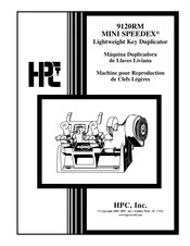 HPC Mini Speedex 9120RM Manual Del Usuario