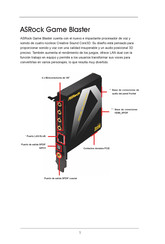 ASROCK Game Blaster Manual De Instrucciones