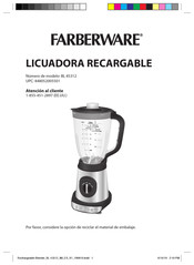 Farberware BL 45312 Manual De Instrucciones