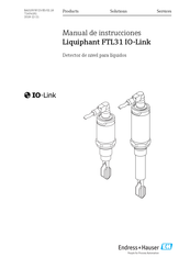 Endress+Hauser Liquiphant FTL31 IO-Link Manual De Instrucciones