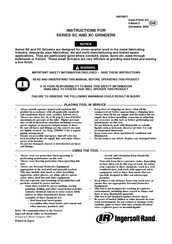 Ingersoll Rand 325XC4 Manual De Instrucciones