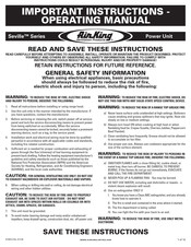 AirKing Seville Serie Manual De Operación