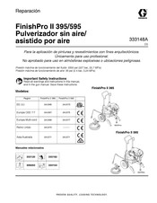 Graco FinishPro II 395 Reparación