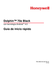 Honeywell Dolphin 70e Black Guia De Inicio Rapido