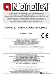 La Nordica 6018090 Instrucciones Para La Instalación, El Uso Y El Mantenimiento