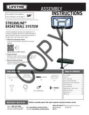 Lifetime STREAMLINE 90114 Instrucciones De Montaje