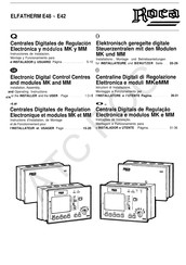 Roca ELFATHERM E48 Instrucciones De Instalación, Montaje Y Funcionamiento