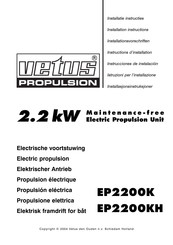 Vetus EP2200KH Instrucciones De Instalación