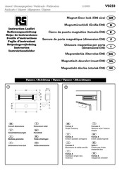 RS V9233 Hoja De Instrucciones