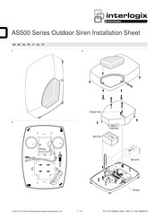 Interlogix AS500 Serie Hoja De Instalación