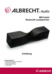 Albrecht Audio MAX-twist Manual De Instrucciones