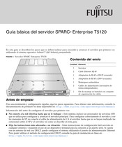 Fujitsu SPARC Enterprise T5120 Guía Básica