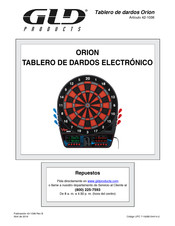 GLD Products ORION Manual De Instrucciones