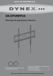 Dynex DX-DTVMFP23 Guía De Ensamblaje