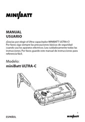 miniBatt ULTRA-C Manual Usuario