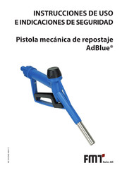 FMT Swiss AG AdBlue Instrucciones De Uso E Indicaciones De Seguridad