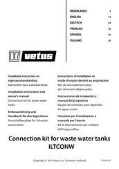 Vetus ILTCONW Instrucciones De Instalación Y Manual Del Propietario