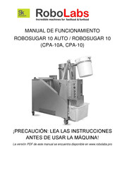 RoboLabs CPA-10 Manual De Funcionamiento