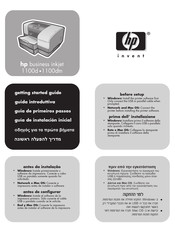 HP business inkjet 1100d Guía De Instalación Inicial