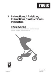 Thule Spring 11300100 Manual De Instrucciones