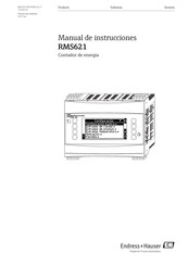 Endress+Hauser RMS621 Manual De Instrucciones