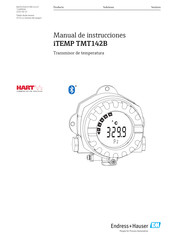 Endress+Hauser Hart iTEMP TMT142B Manual De Instrucciones