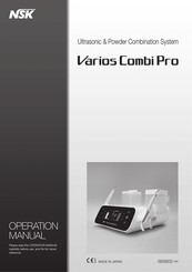 Nsk Varios Combi Pro Manual De Instrucciones