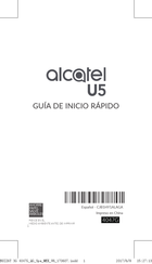 Alcatel U5 Guia De Inicio Rapido