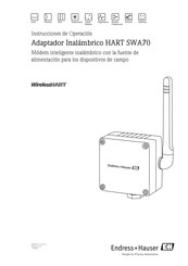 Endress+Hauser HART SWA70 Instrucciones De Operación