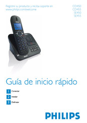 Philips SE455 Guia De Inicio Rapido