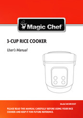 Magic Chef MCSRC03ST Manual De Usuario