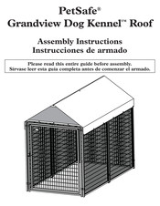 Petsafe Grandview Dog Kennel Roof Instrucciones De Armado