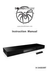 Soundstream H-540DiMT Manual De Instrucciones