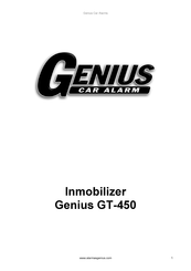 Genius GT-450 Manual De Instrucciones