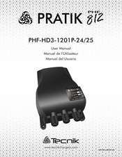 Tecnik PRATIK PHF 812 Manual Del Usuario