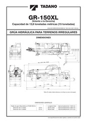 TADANO GR-150XL Manual Del Usuario