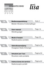 HumanTechnik lisa Instrucciones De Servicio