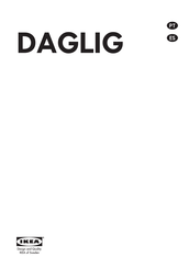 IKEA DAGLIG Manual De Usuario