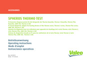 Valeo Chromatography Spheros THERMO Instrucciones Operativas