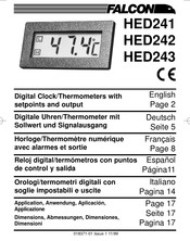 Falcon HED241 Manual Del Usuario