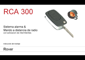 Rover RCA 300 Instrucción De Montaje