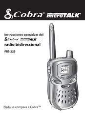 Cobra microTALK FRS 225 Instrucciones Operativas