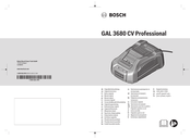 Bosch GAL 3680 CV Professional Manual Original