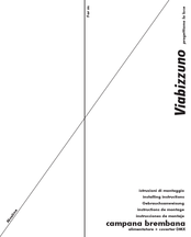 viabizzuno campana brembana Instrucciones De Montaje, Manual Del Usuario