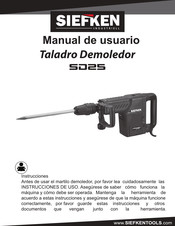 Siefken SD25 Manual De Usario