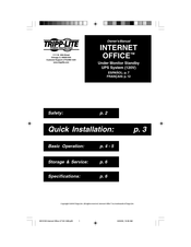 Tripp-Lite INTERNET OFFICE TM500 Manual Del Propietário